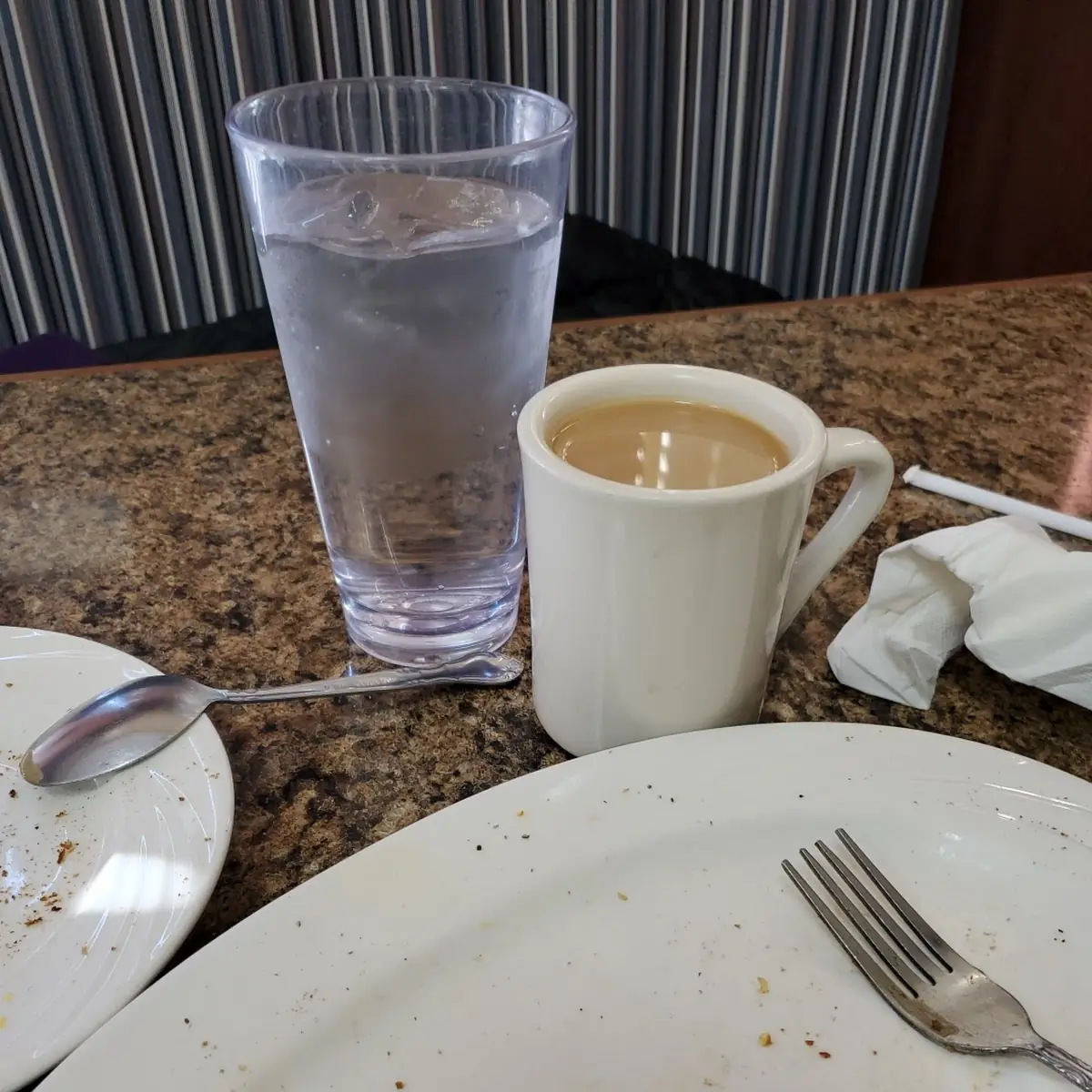 My Empty Plate After Another Tasty Breakfast