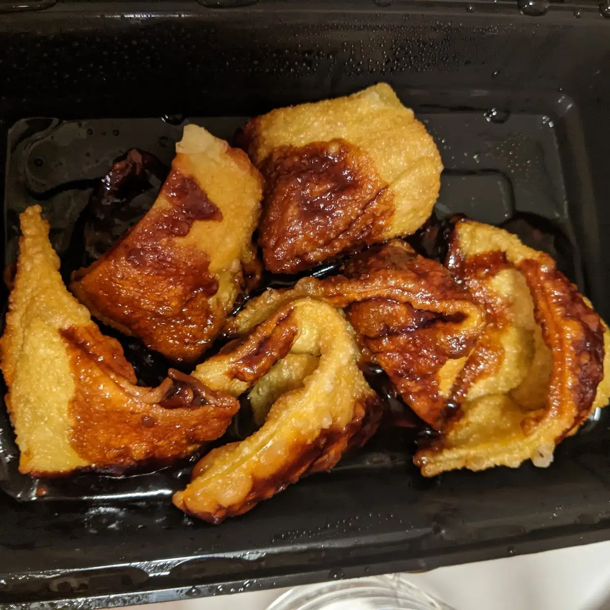 Garlic Chicken Wontons