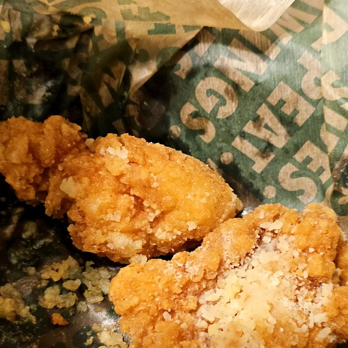 Garlic Parmesan Boneless Chicken Wings