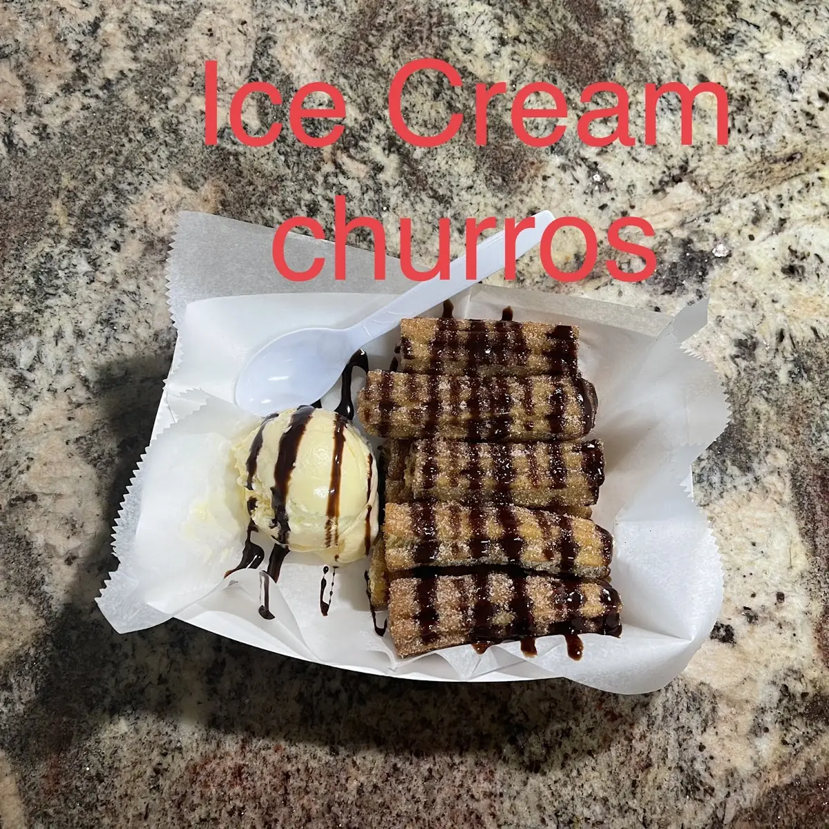 Ice Cream Churros