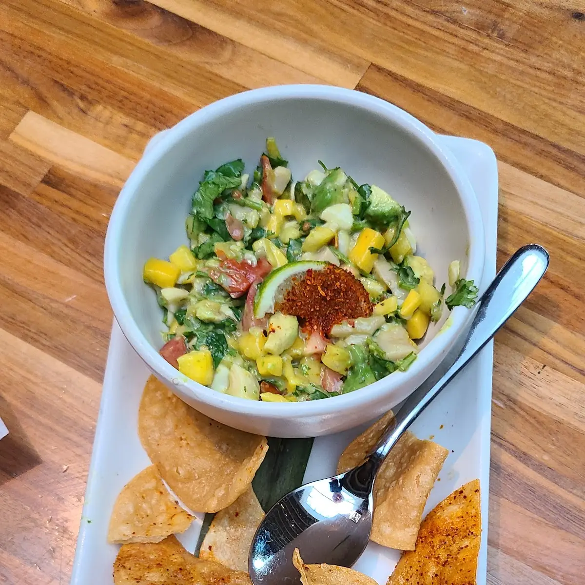 Homemade Corn Chips & Salsa Casera