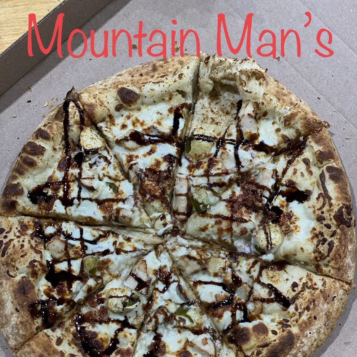 Mountain Man Chocolate Chip Cookie Pizza