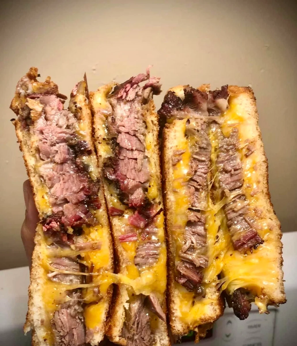 Brisket Grilled Cheese Sandwich