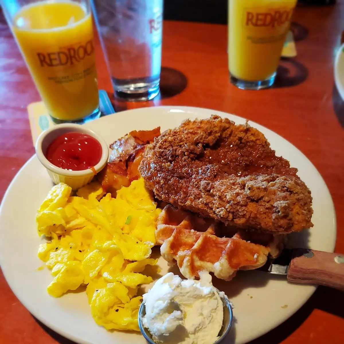 Chicken and Waffles