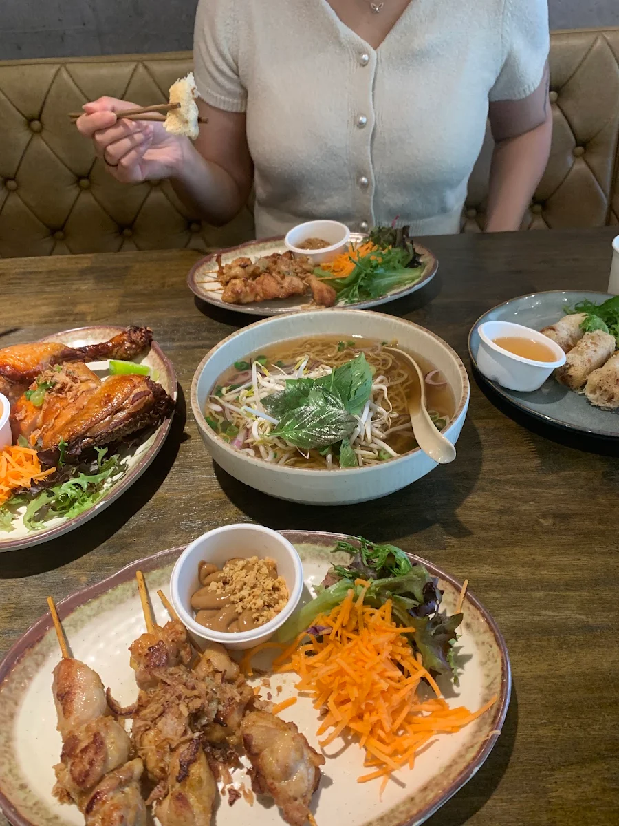 Grilled Chicken Pho