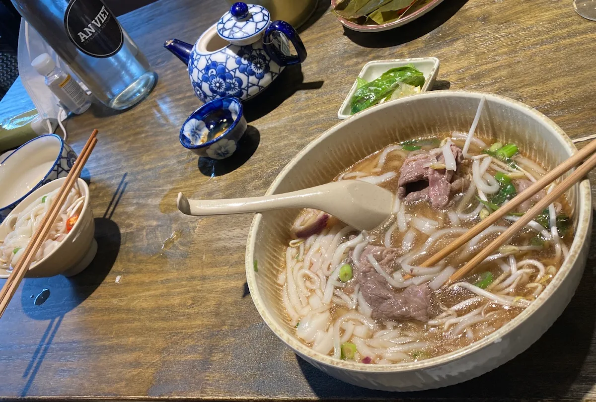 Seared Garlic Beef Pho
