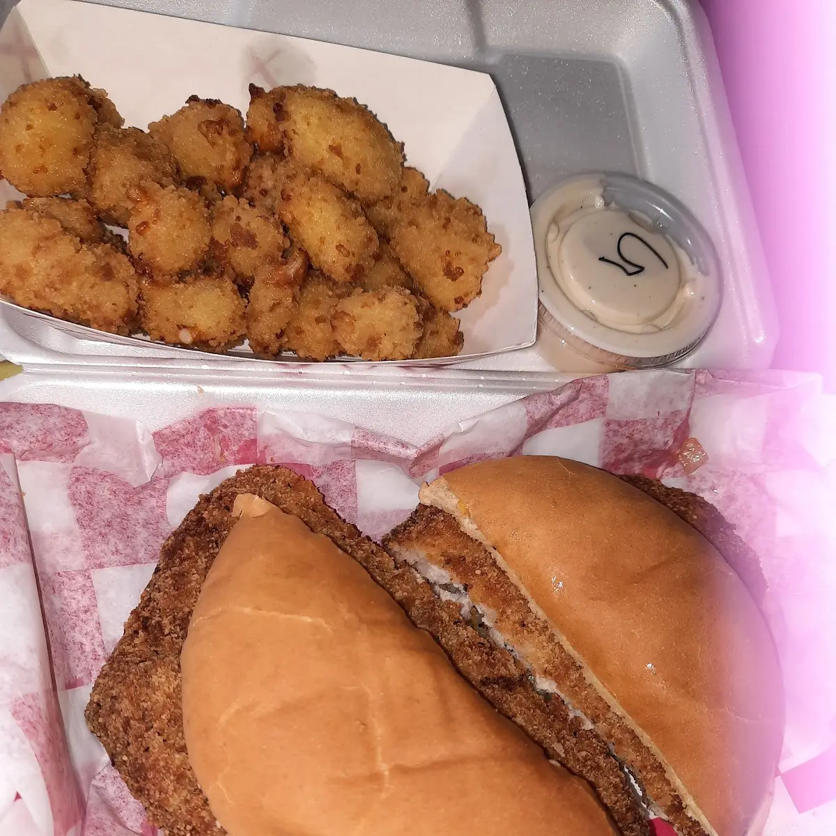 Breaded Tenderloin and Cheese Bites