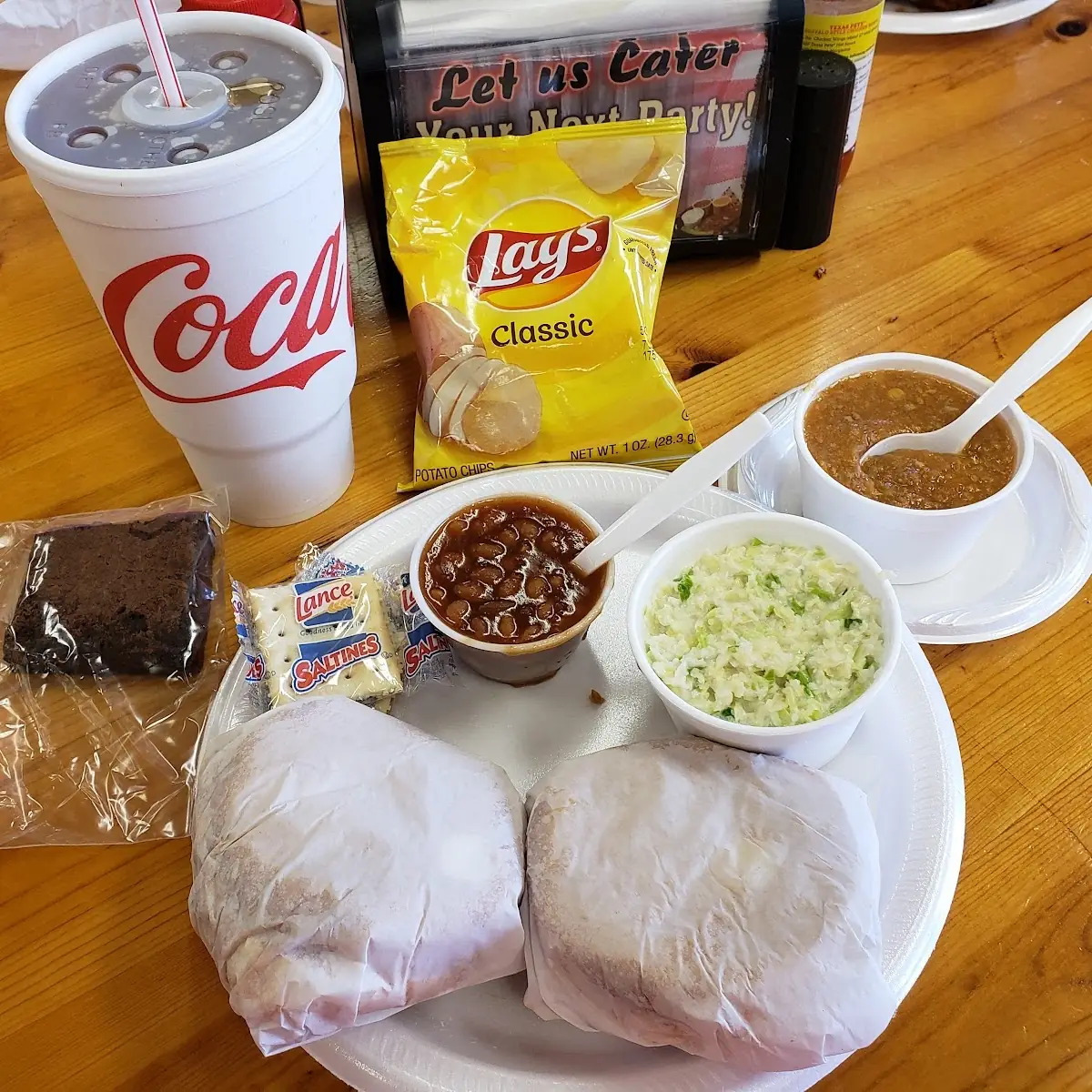 BBQ Pulled Pork Sandwich Platter