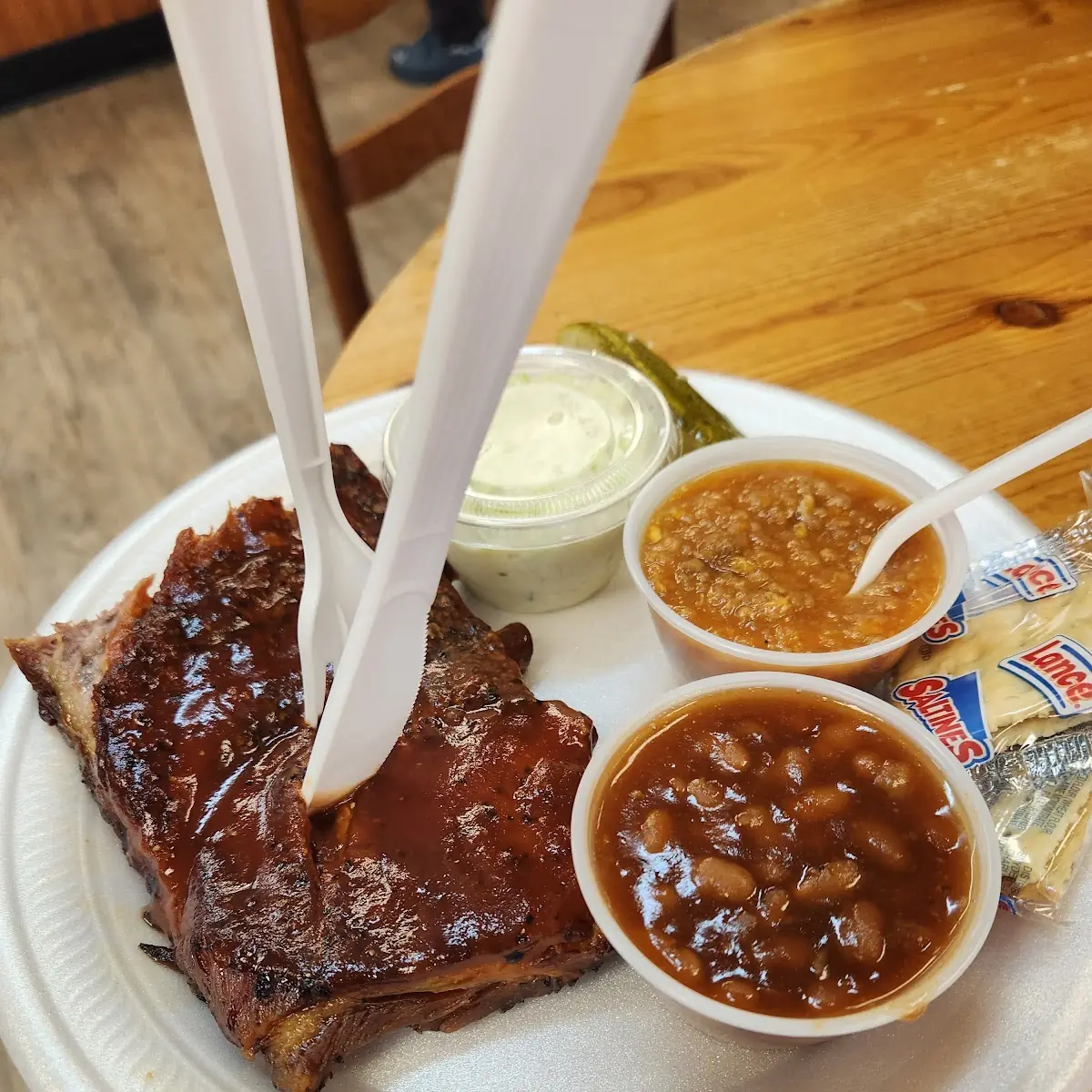 BBQ Rib Plate