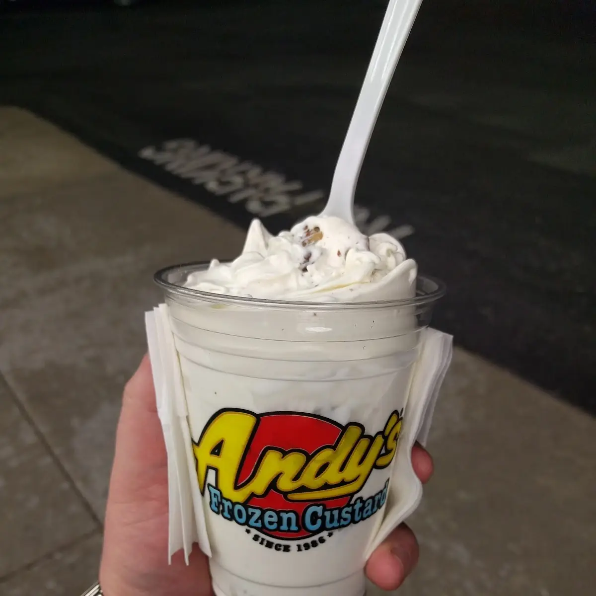Hot Fudge Sundae with Pecans & a Butter Pecan Concrete