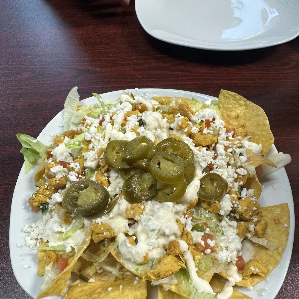 Chicken Nachos Supreme