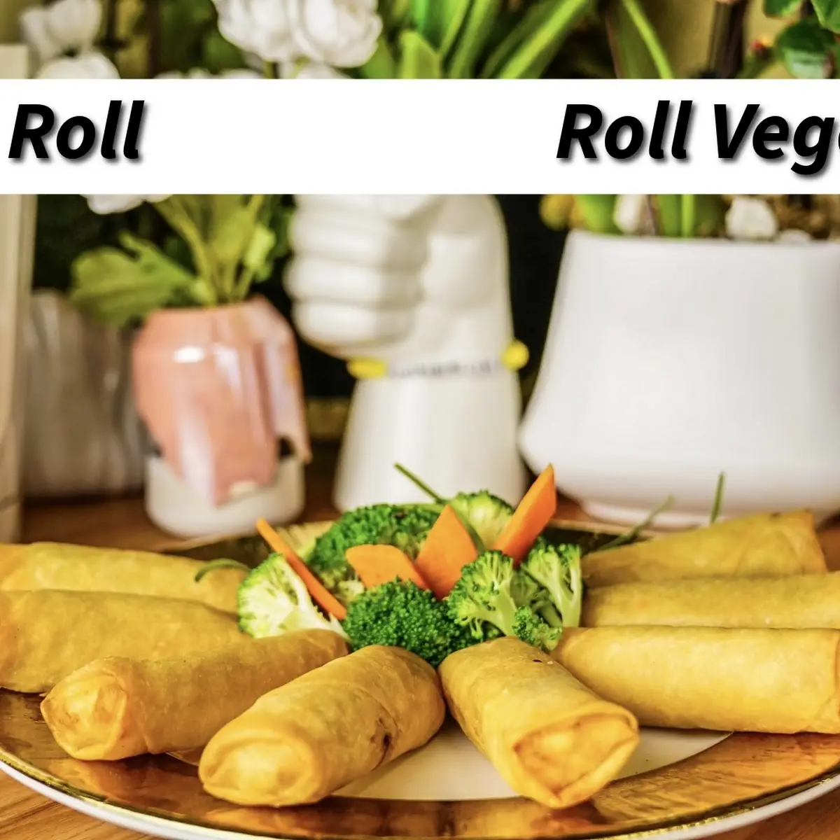 Vegetarian Egg Rolls