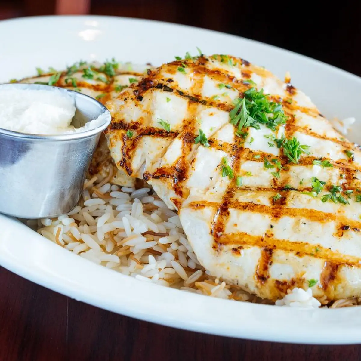 Grilled Chicken & Rice