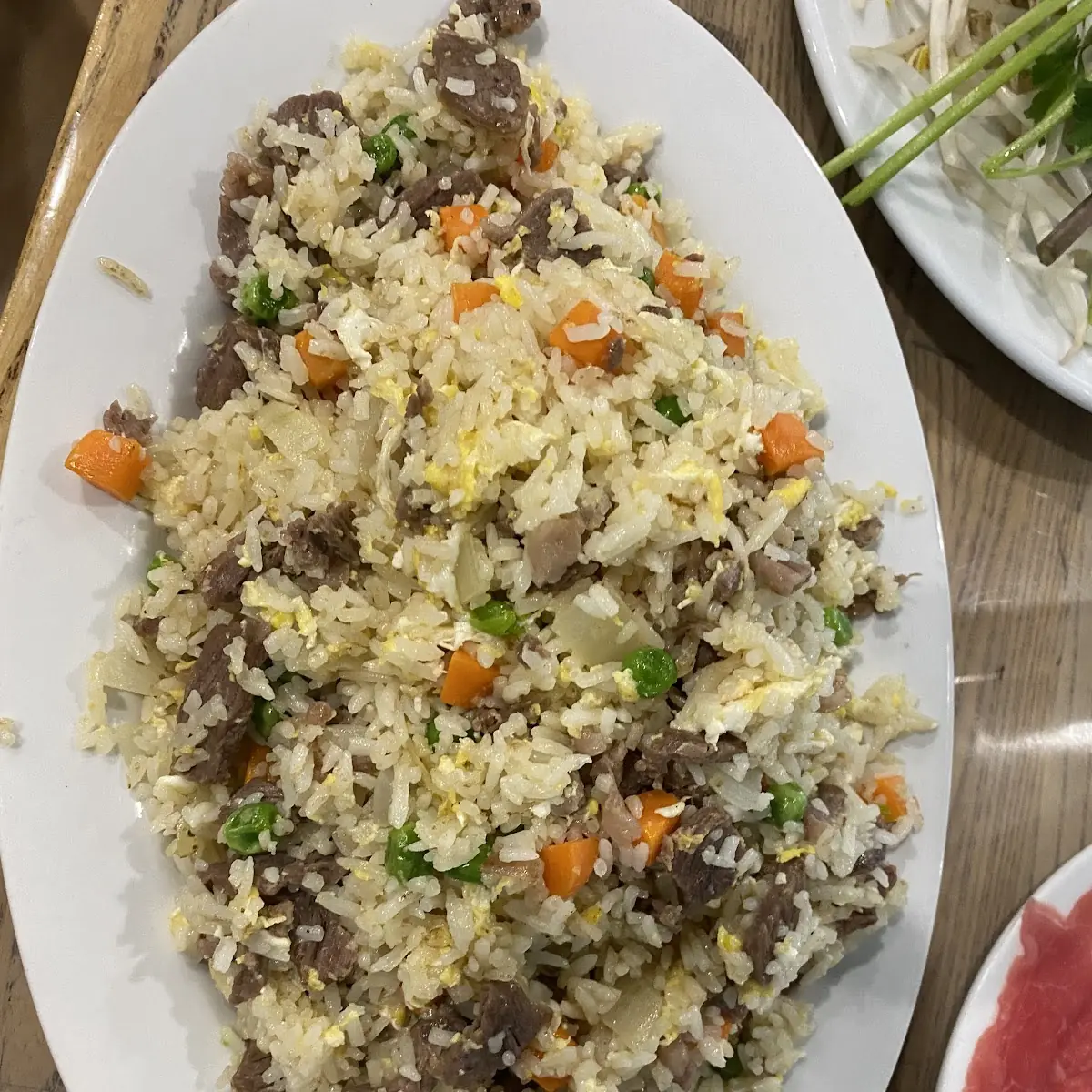 Beef Fried Rice Com Chien Bo