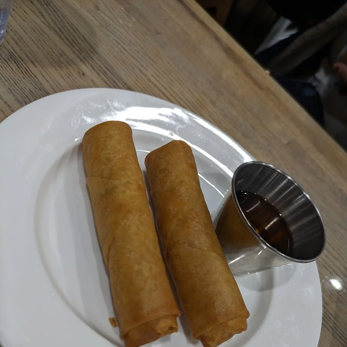 Crispy Fried Spring Rolls with Dipping Sauce