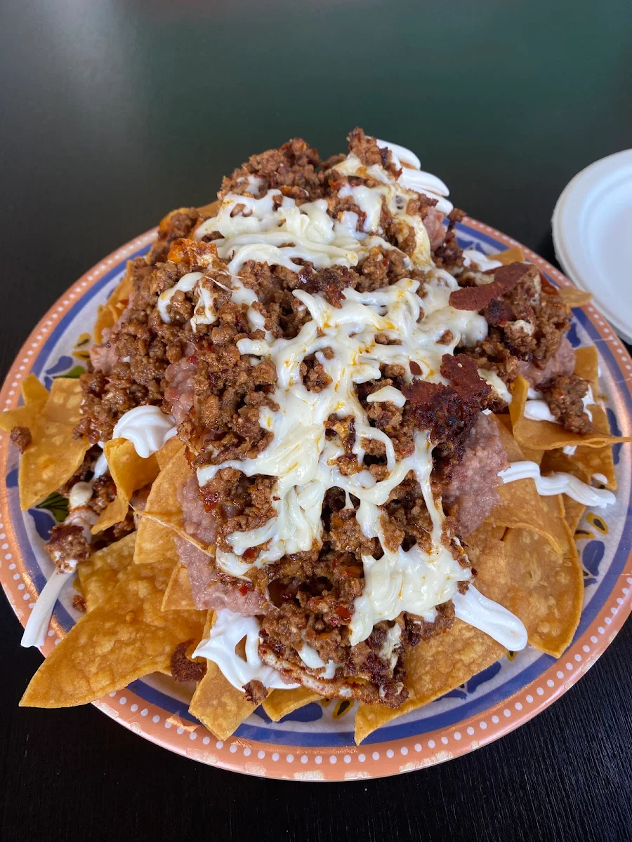 Tinga de Carne Beef Tostada