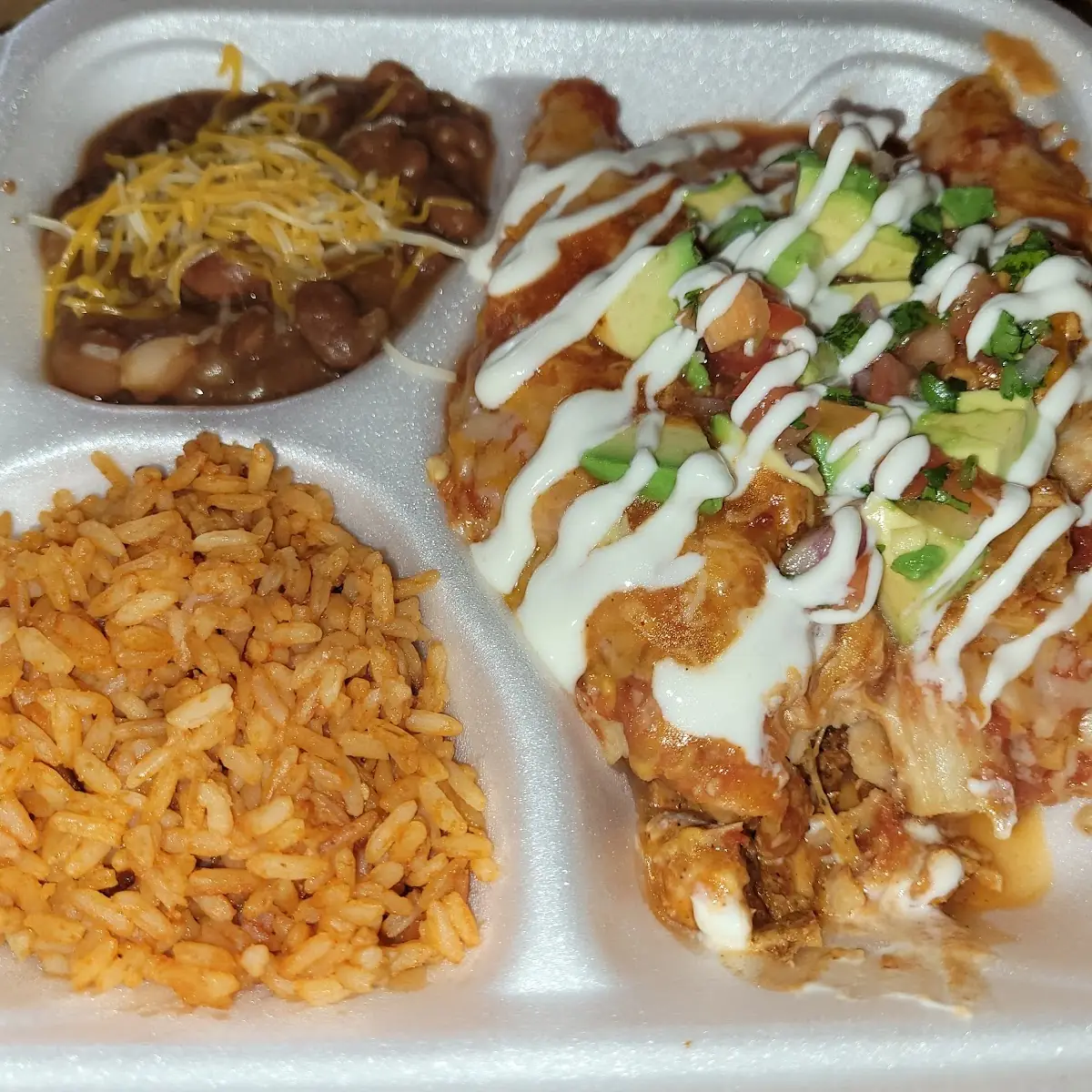 Enchilada Plate