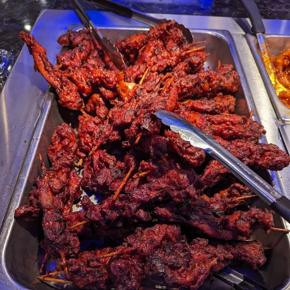 Deep Fried Chicken Skewers
