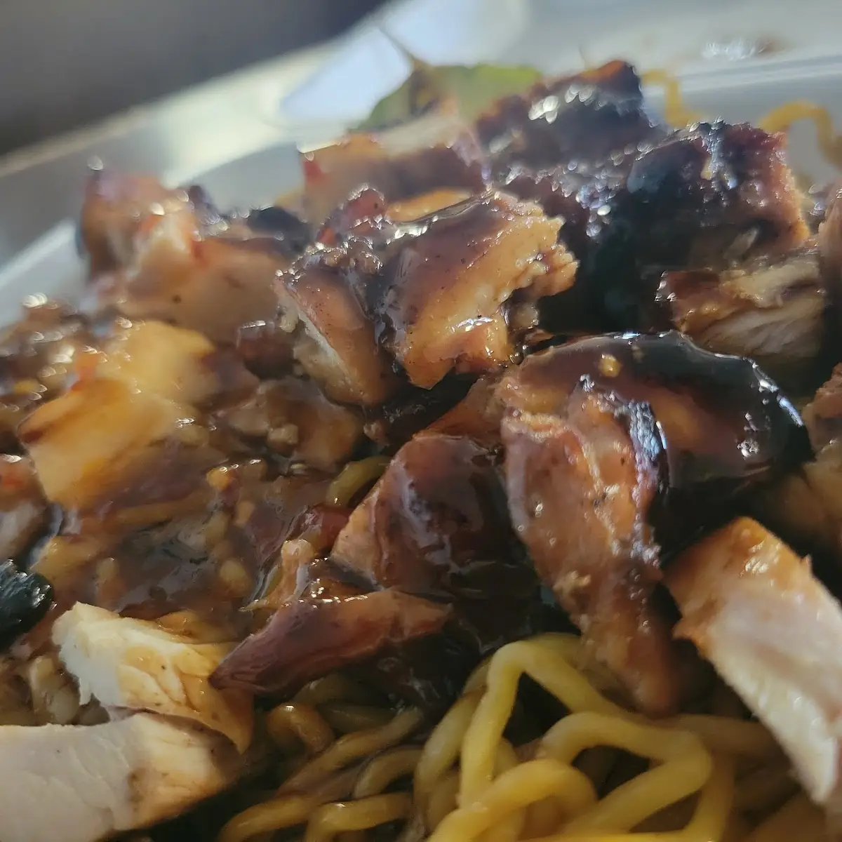 Teriyaki and Spicy Chicken Combo Plate