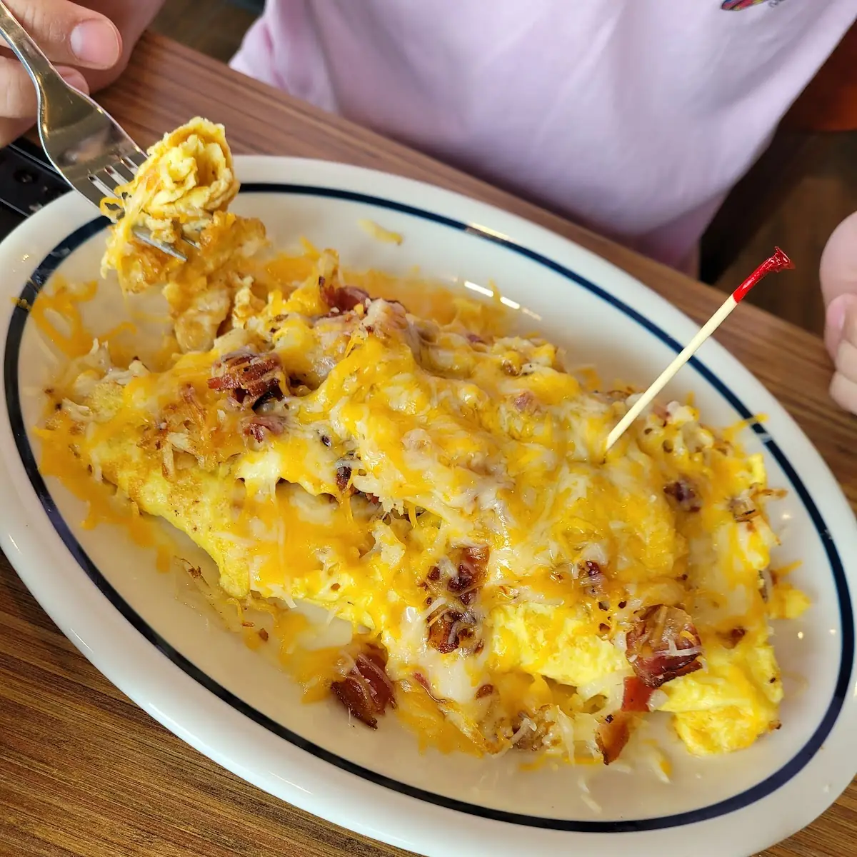 Bacon and Cheese Omelette