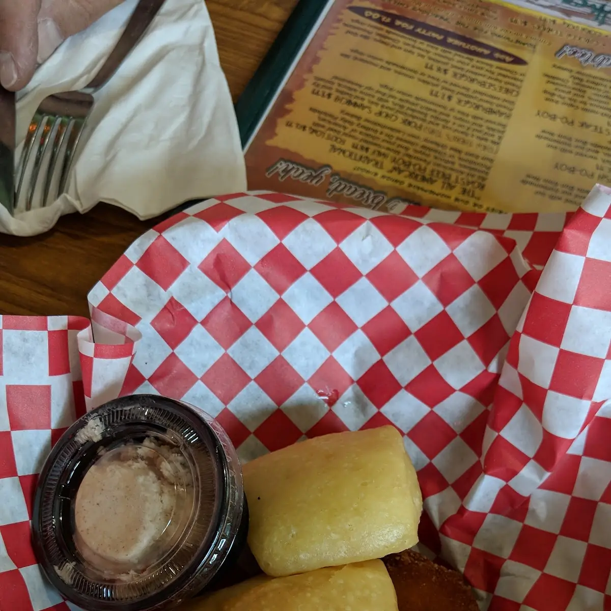 Rolls and Hot-Water Cornbread