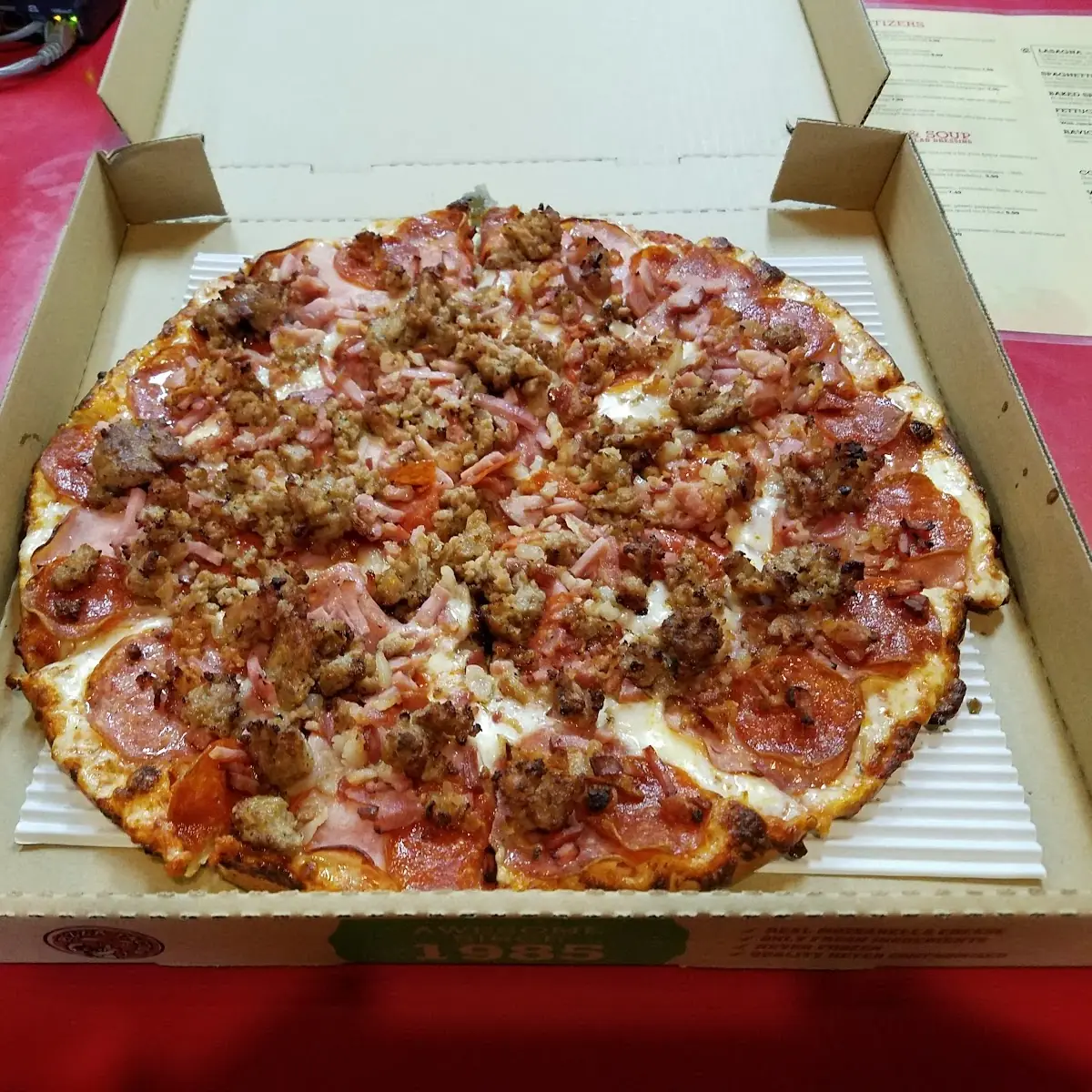 Thin Crust Pizza
