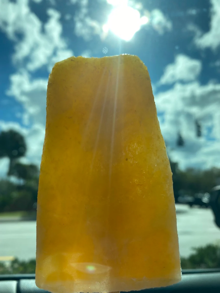Passion Fruit Ice Pop