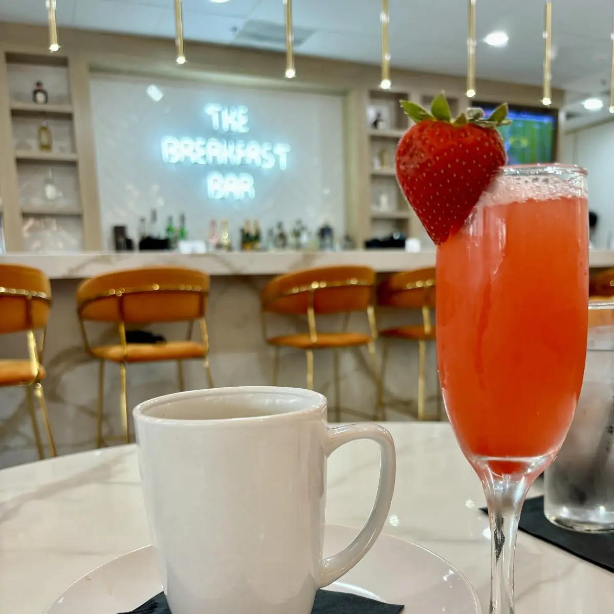 Strawberry Mimosa
