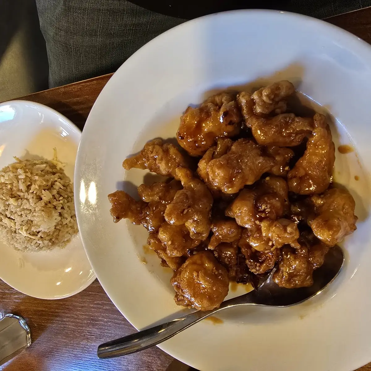 General TSO's Chicken and Fried Rice