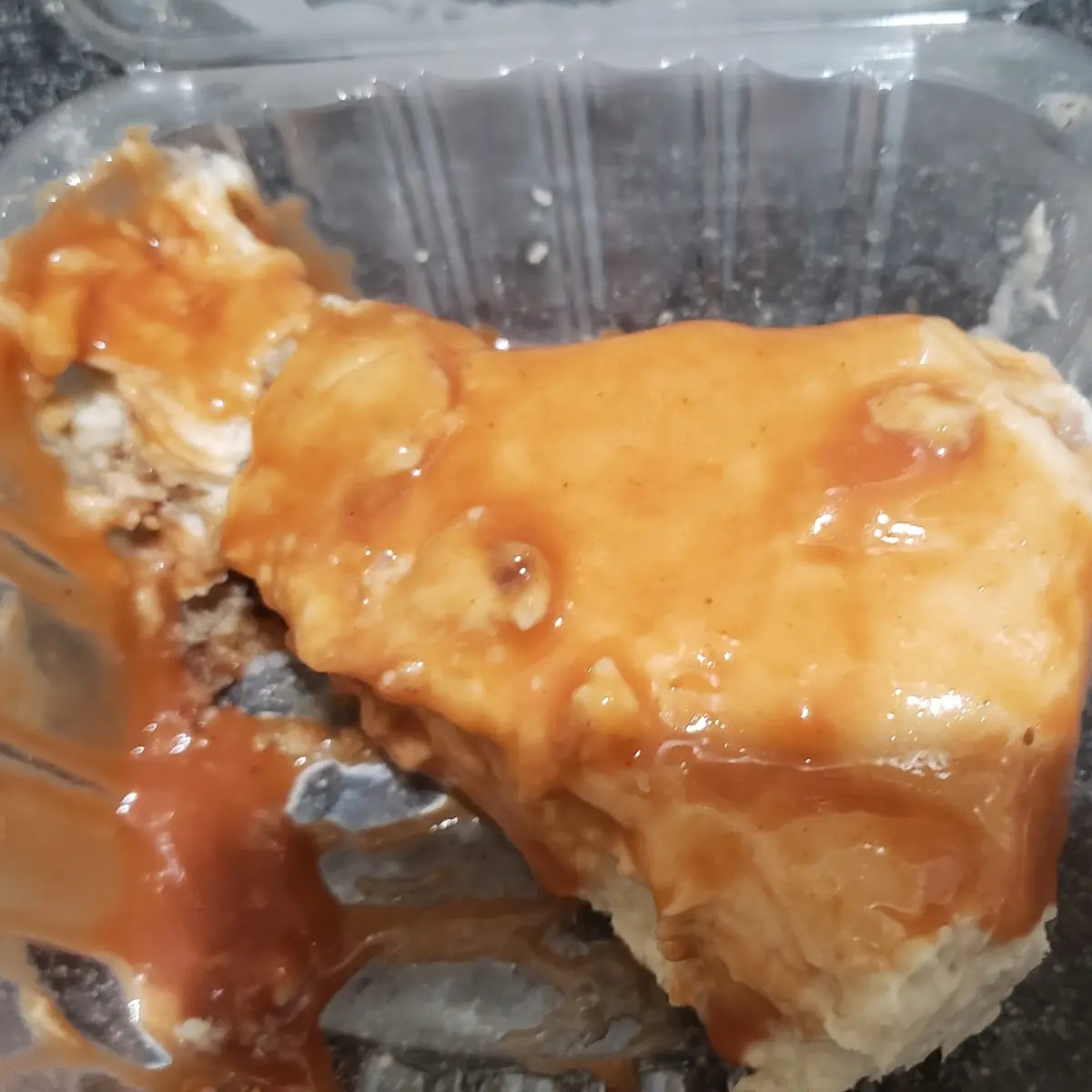 Vegan Cheese Cake with Guava Sauce