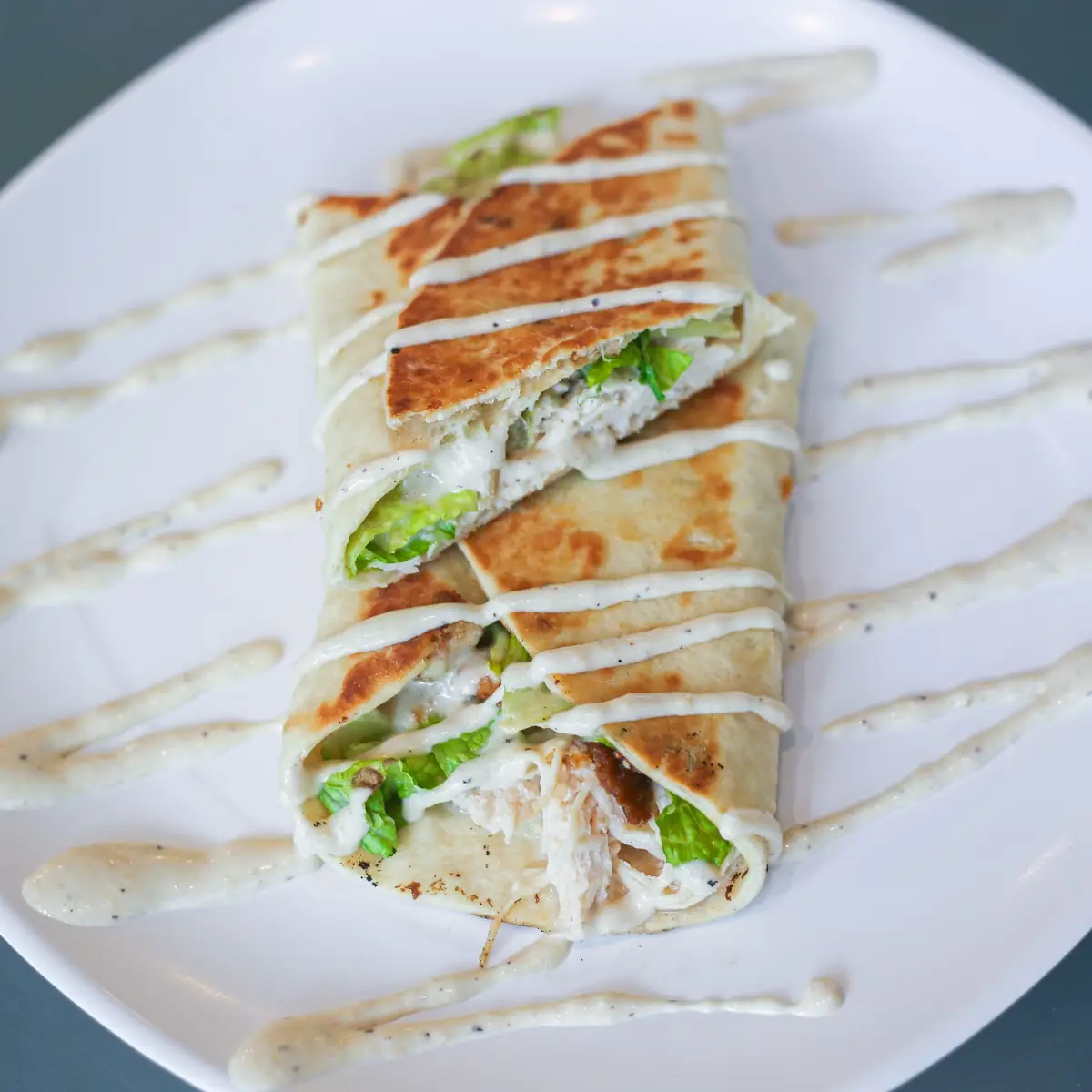 Thai Chicken Crepe Folded Up