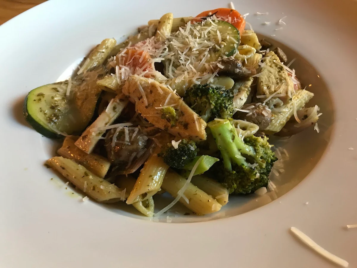 Chicken Penne Pesto, The Flealess Hound Pub