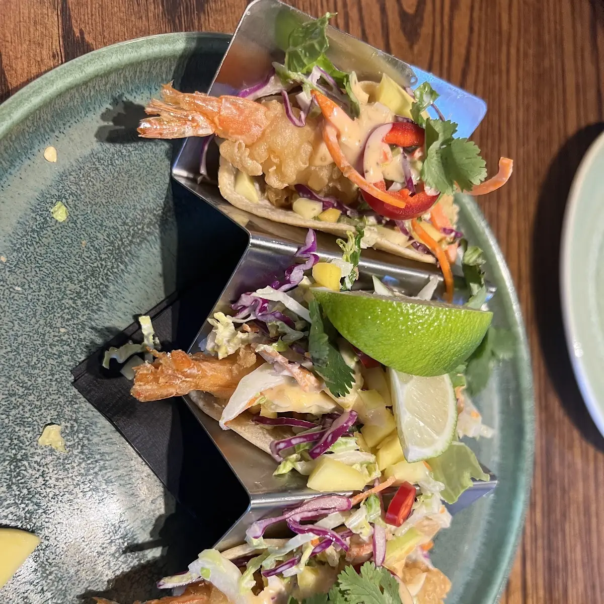 Mango Shrimp Tacos