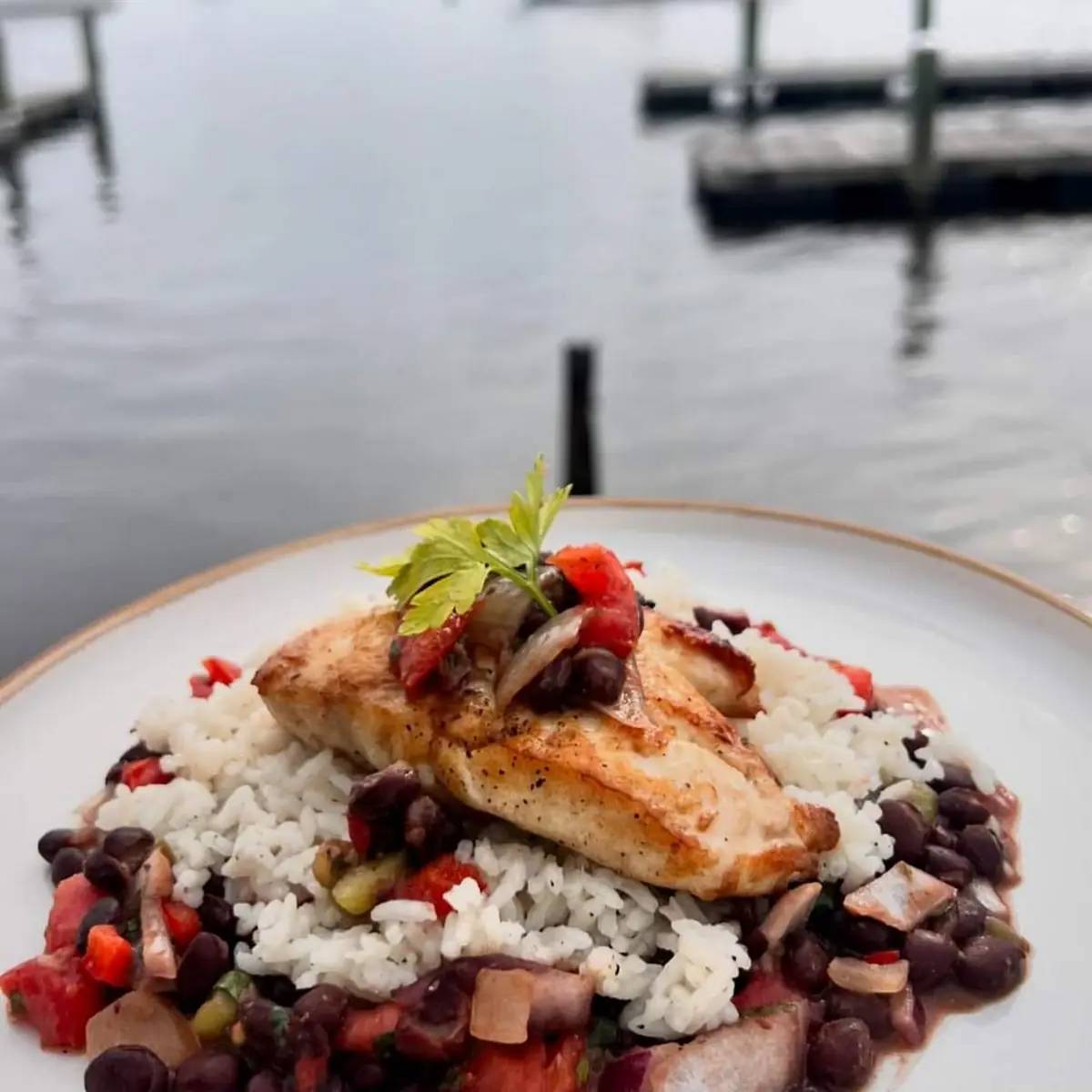 Pan Seared Triggerfish