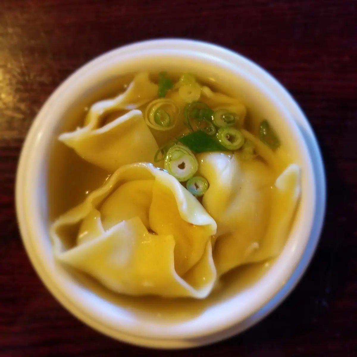 Wonton Noodle Soup