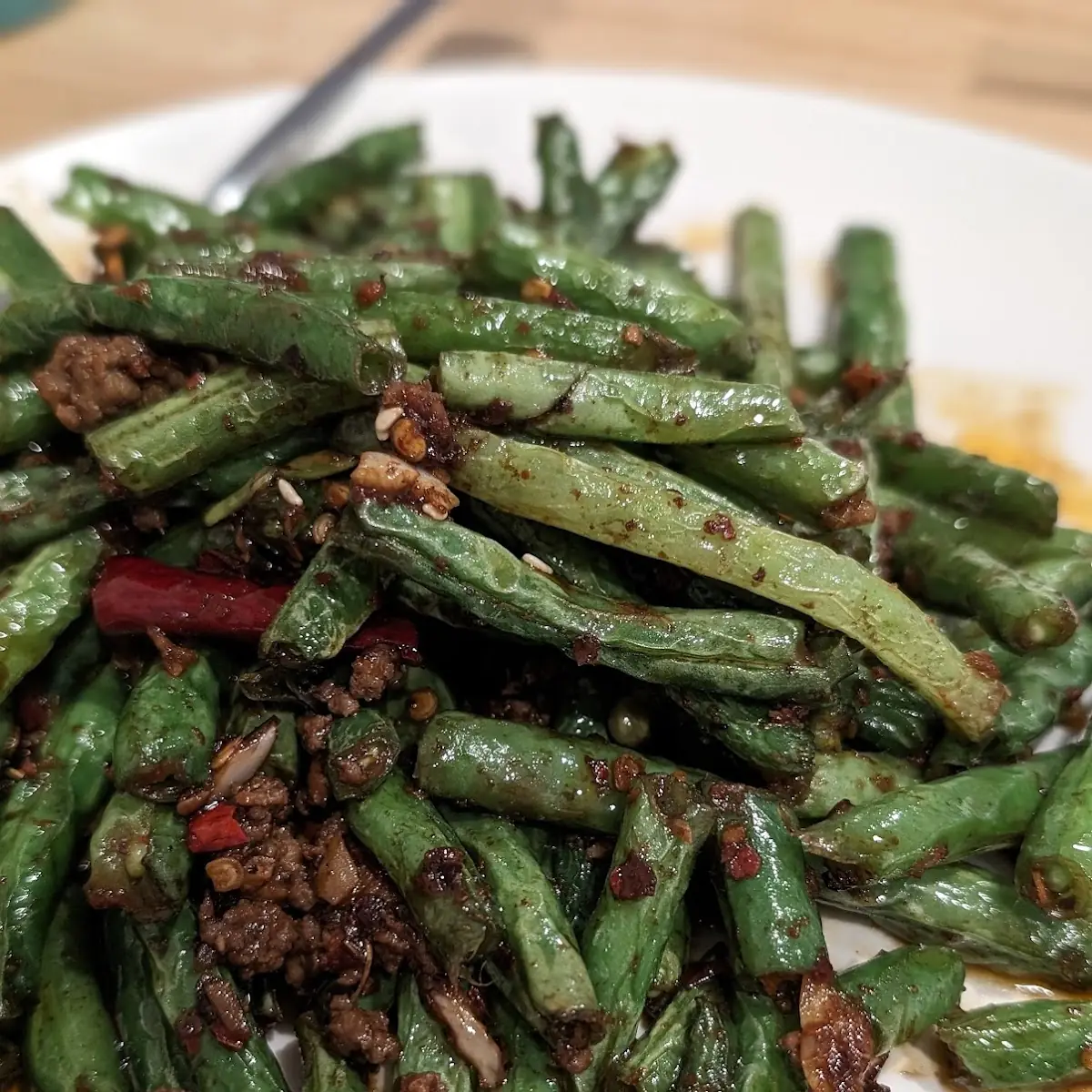 Dry Cooked String Beans