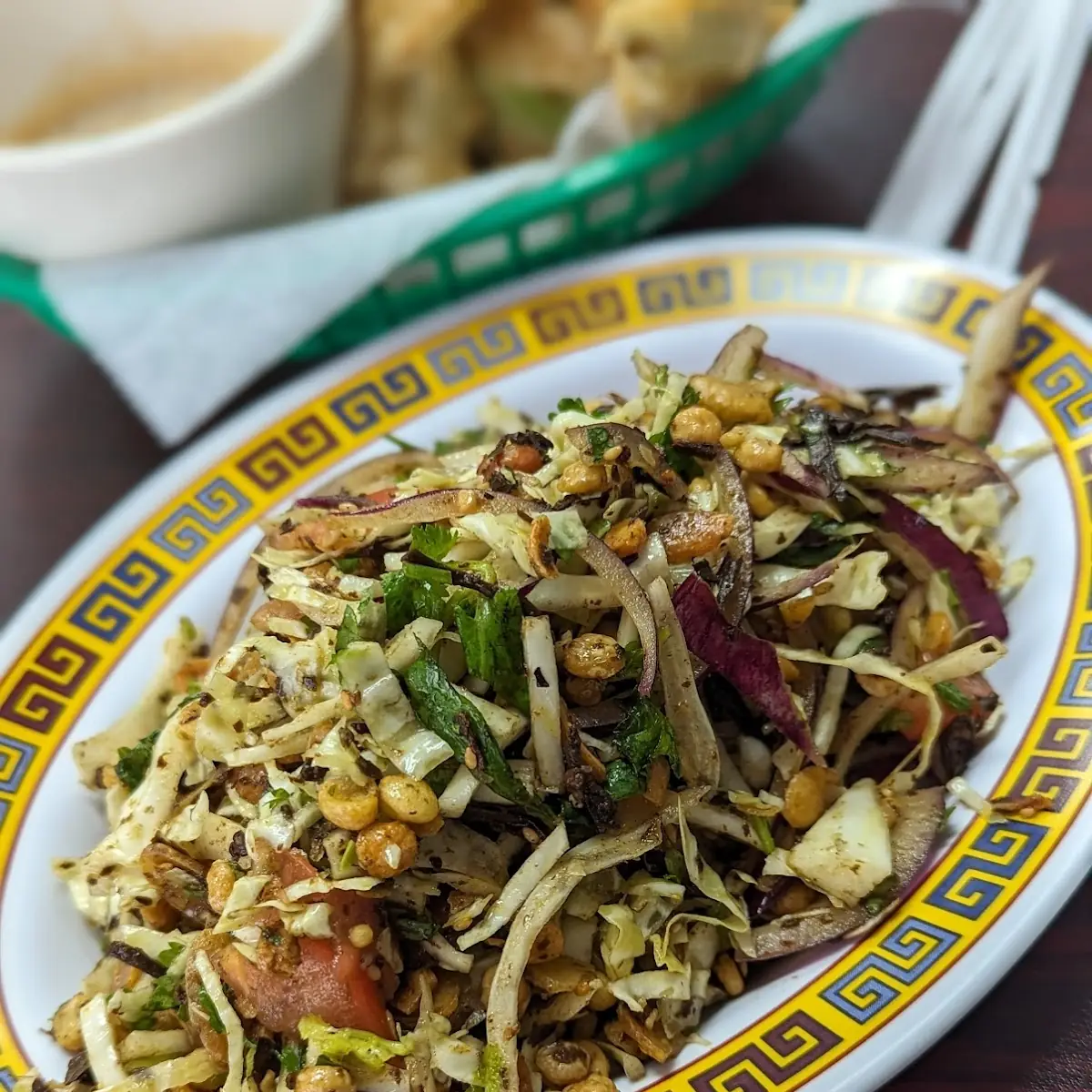 Pickled Green Tea Leaf Salad