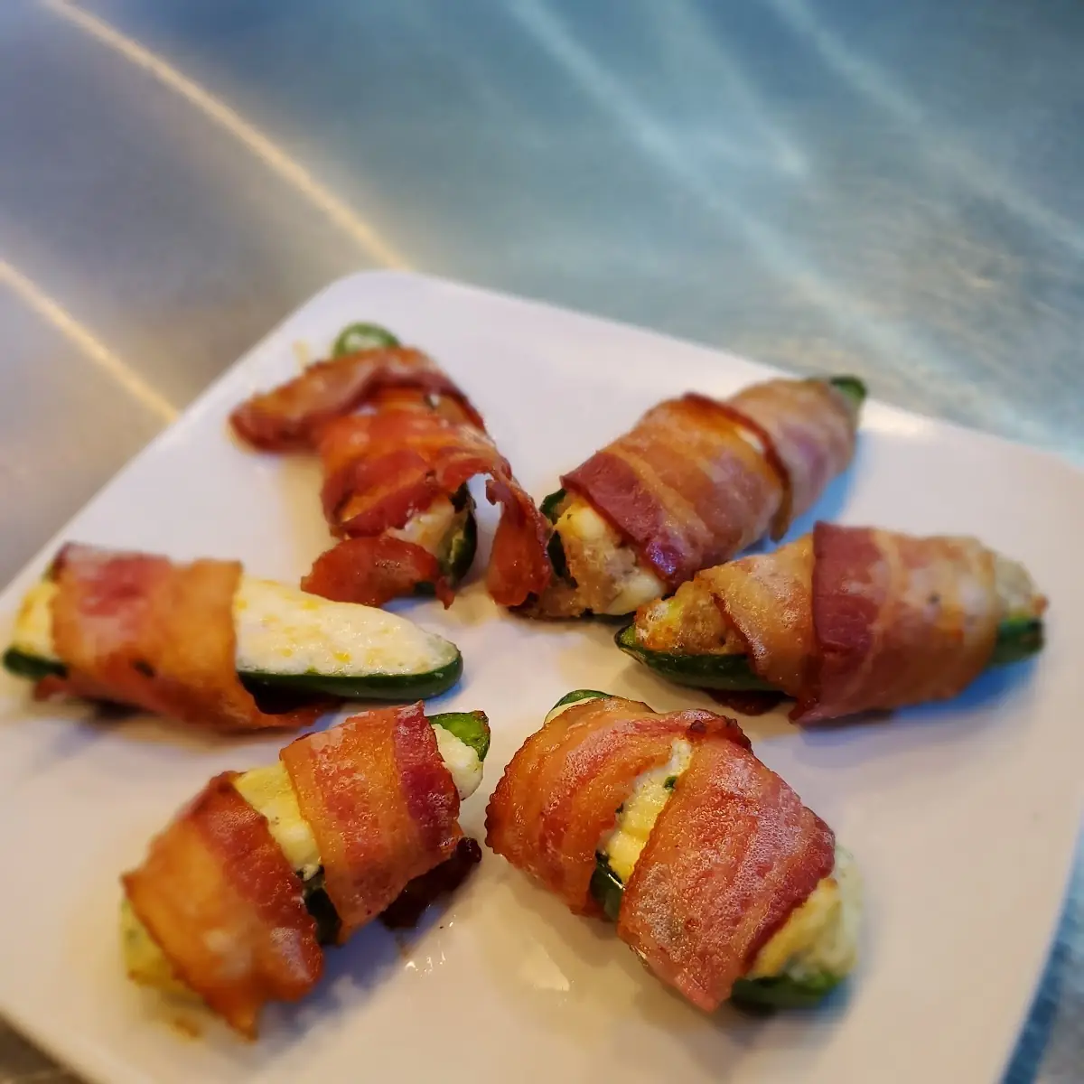 Bacon Wrapped Jalapeno Poppers