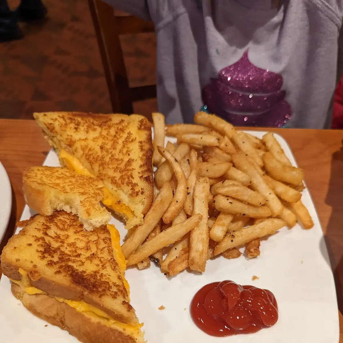 Grilled Cheese and Fries