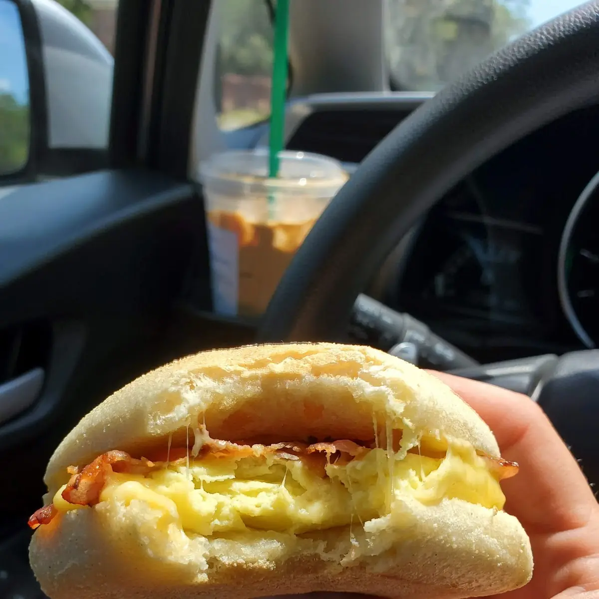 Bacon Gouda & Egg Sandwich