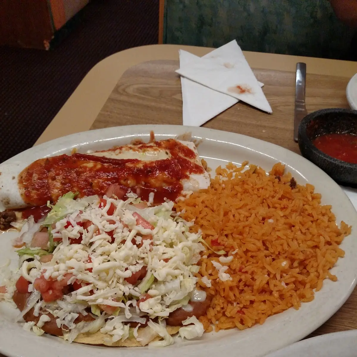 2 Enchilada & Taco
