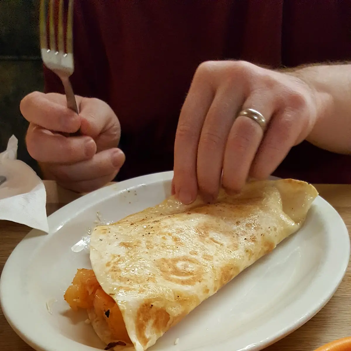 Shrimp Quesadilla Fajita