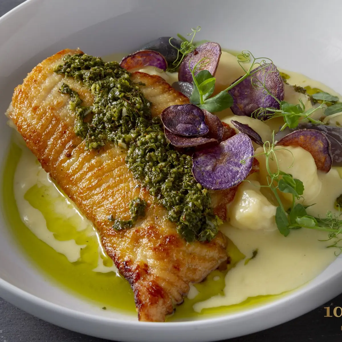 Pan Seared Branzino