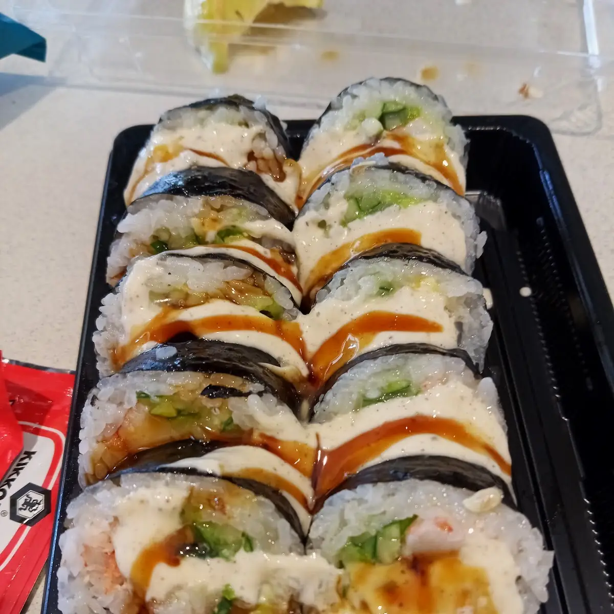 Sushi Roll Chicken Smoked Salmon