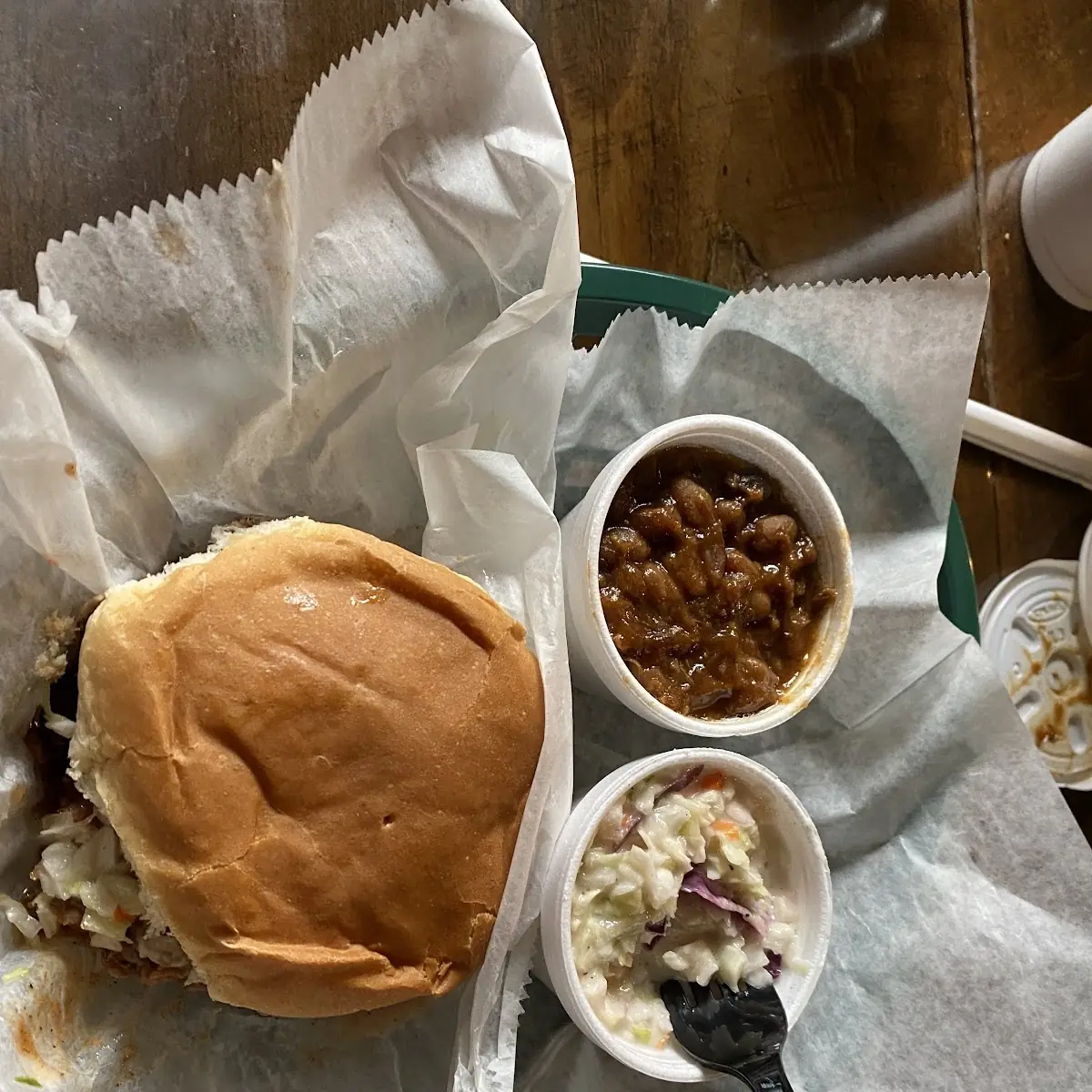 BBQ Sandwich Plate