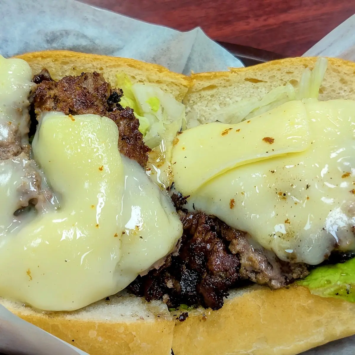 Cheeseburger Sub