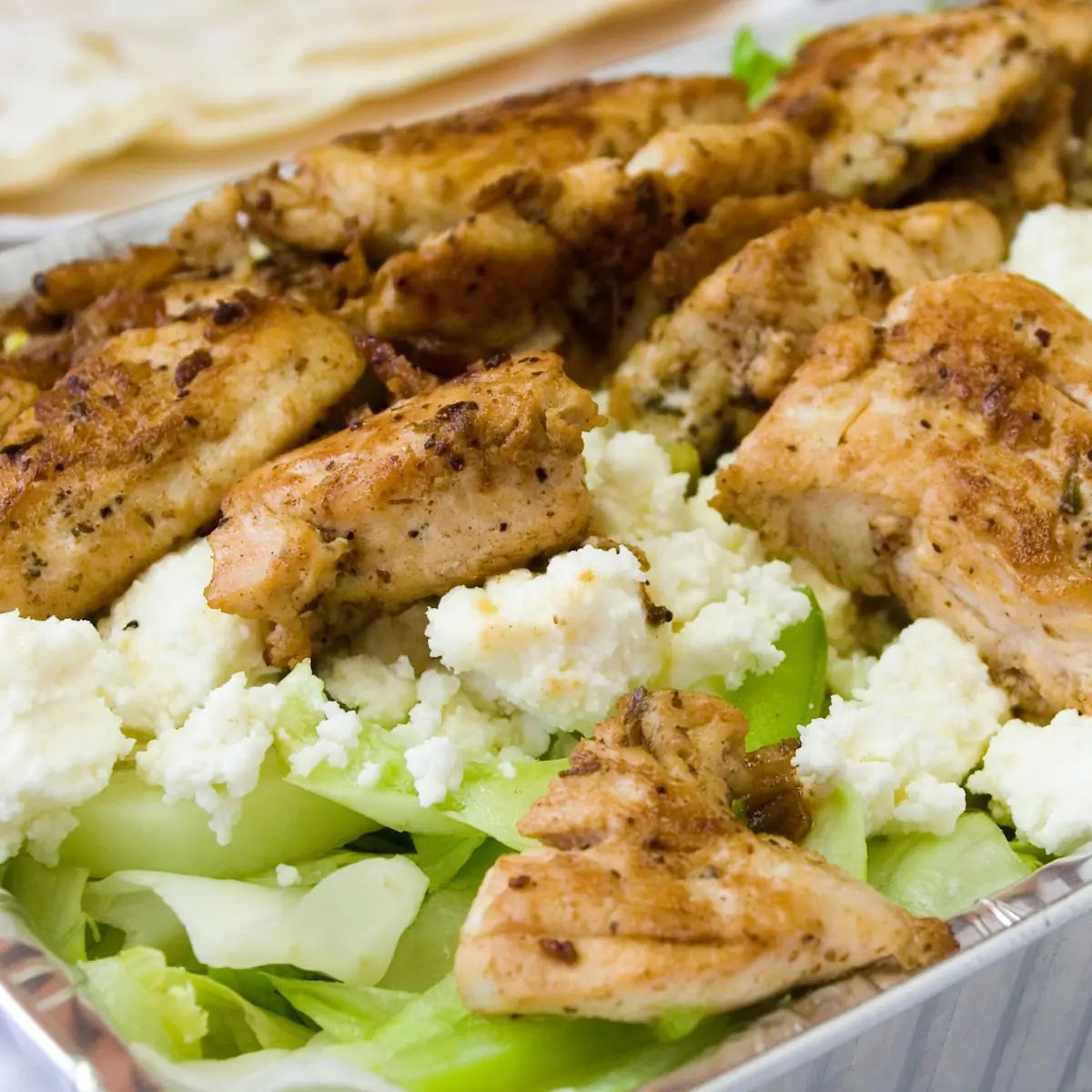 Chix Kabob Salad Tray