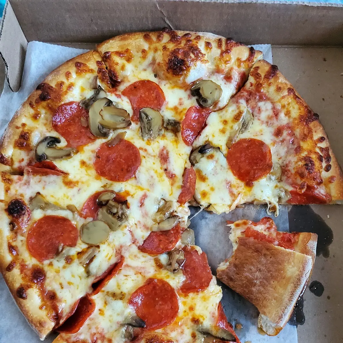 Pepperoni Pizza Slice