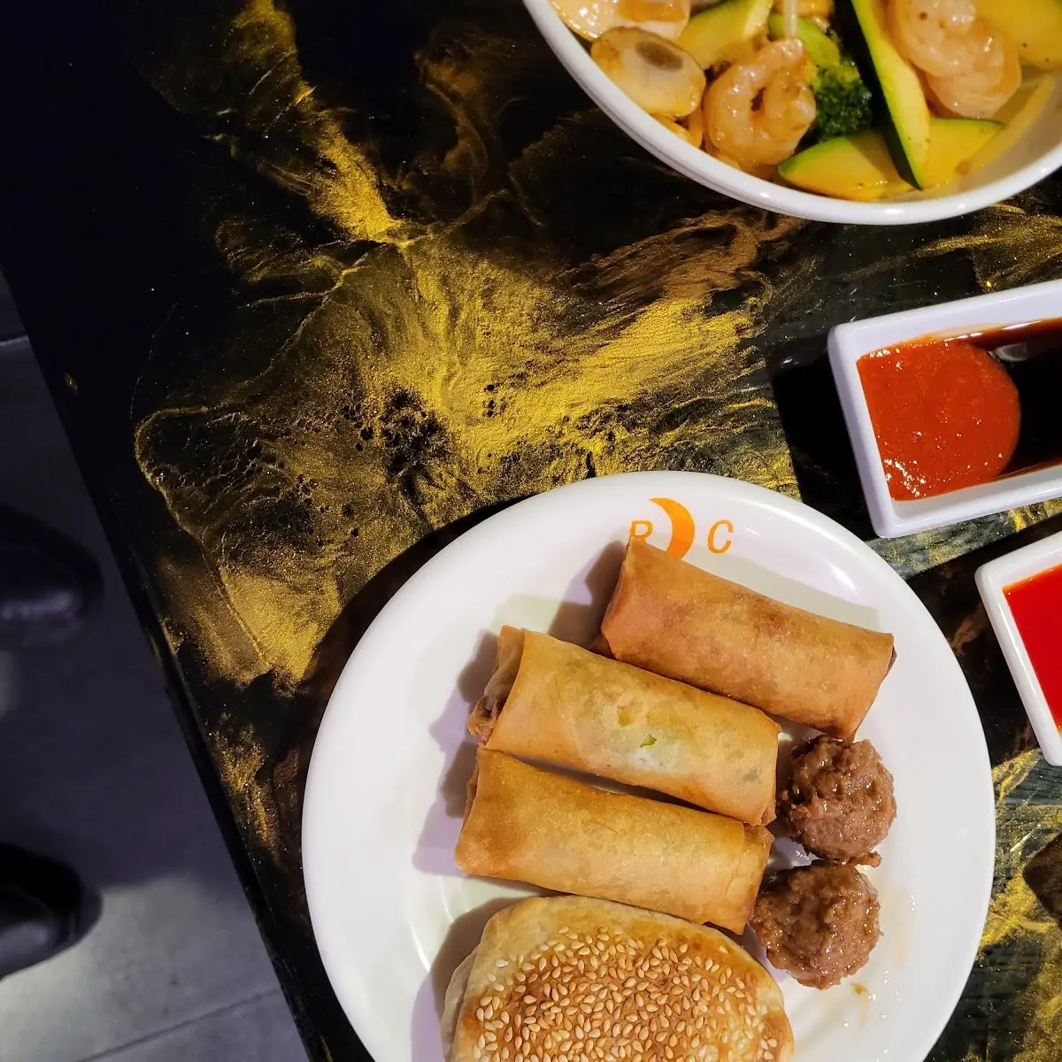 Spring Roll 3pcs with Sweet N Sour Sauce