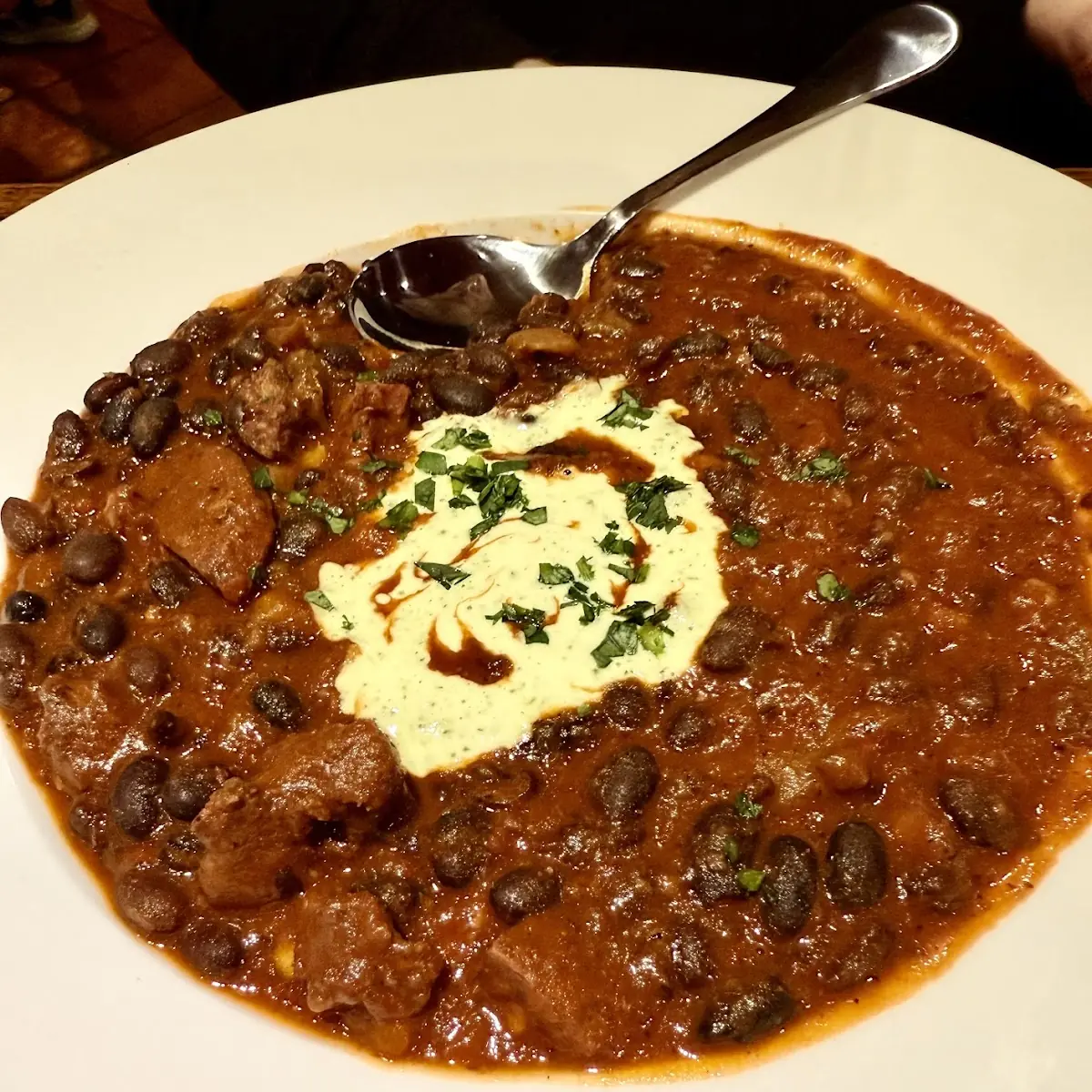 Black Bean Chorizo Soup